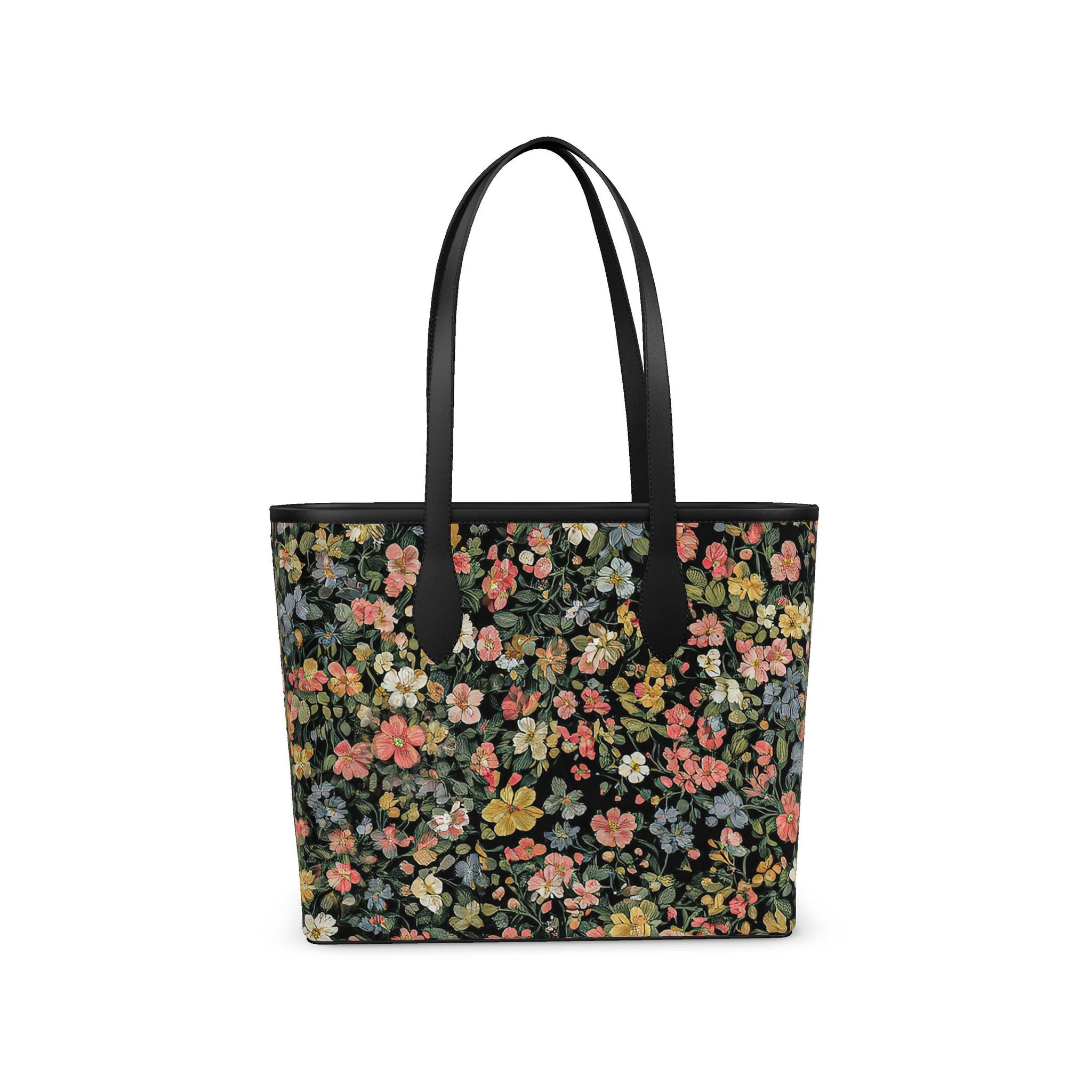 Vintage Botanica Pixie Leather City Shopper