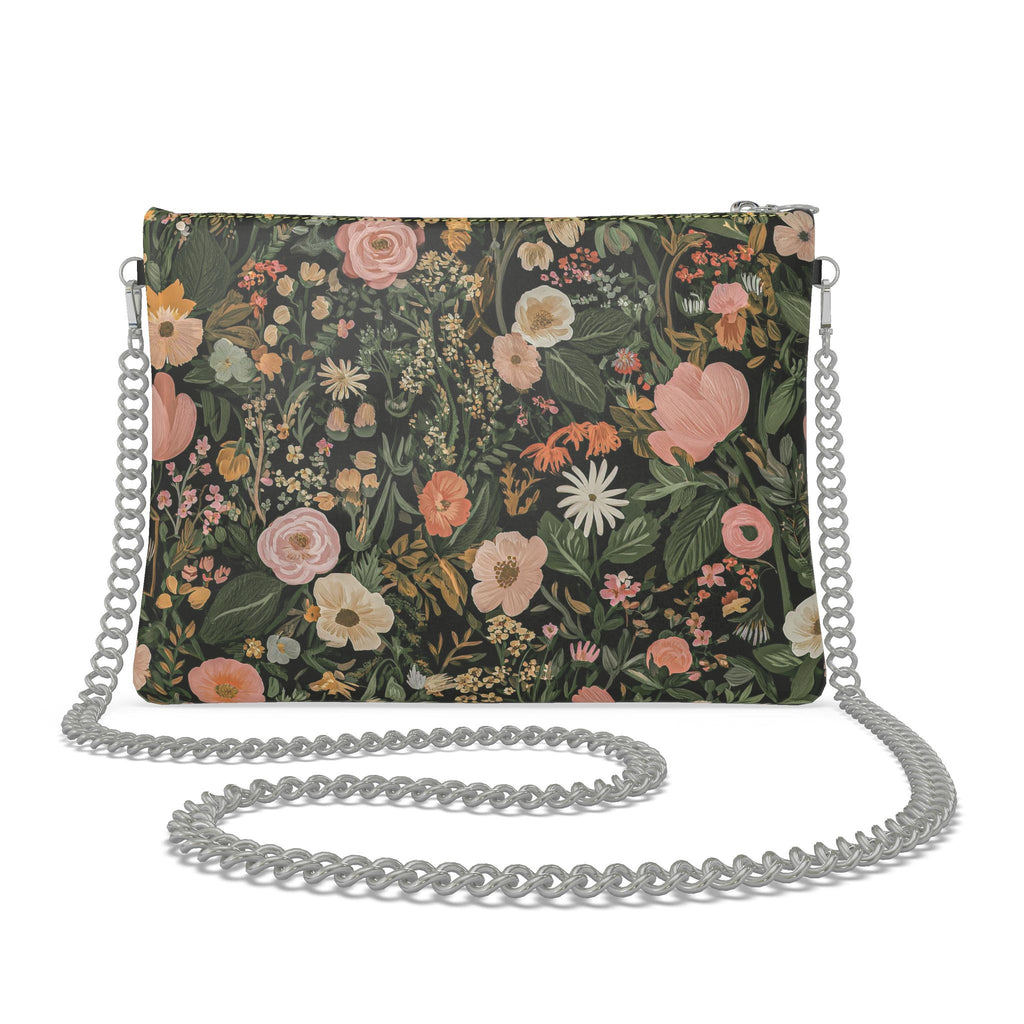 Vintage Botanica Madeleine Crossbody Bag With Chain