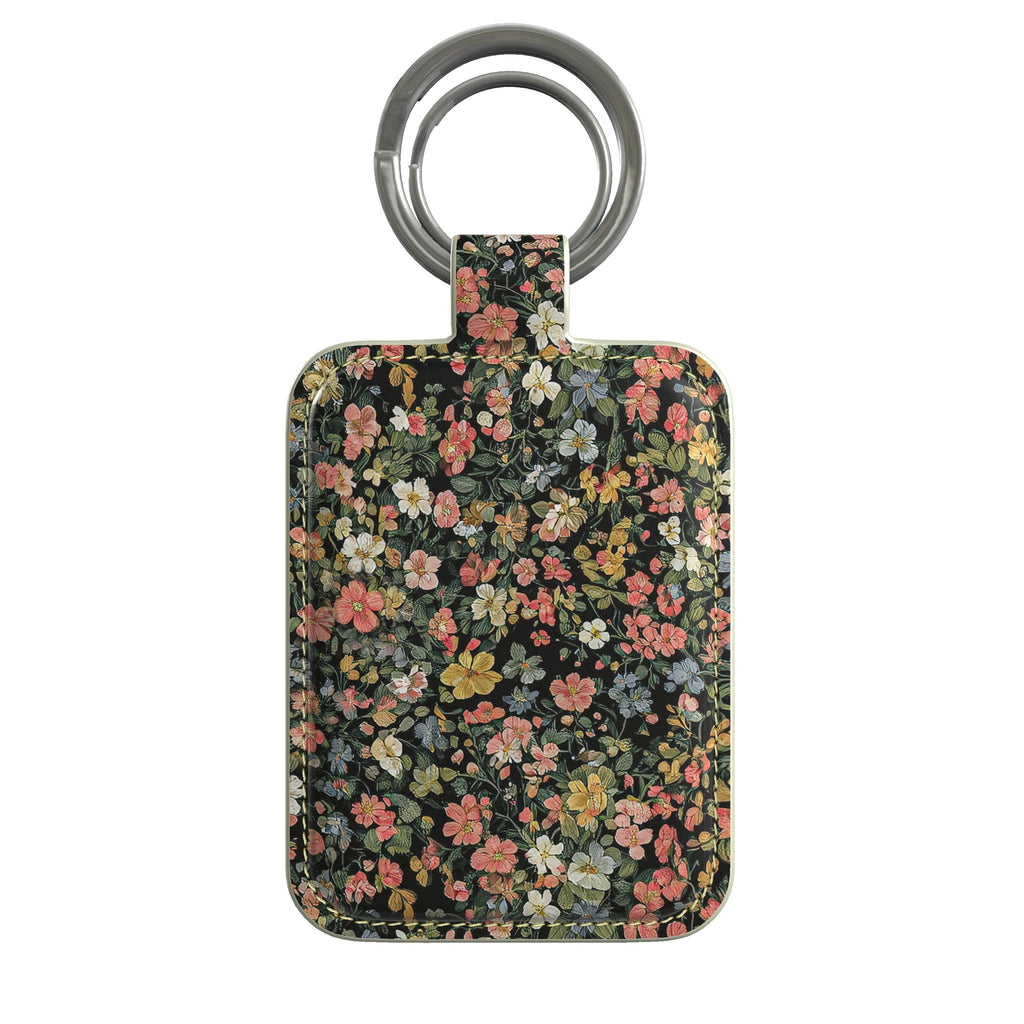 Vintage Botanica Pixie Leather Keyring