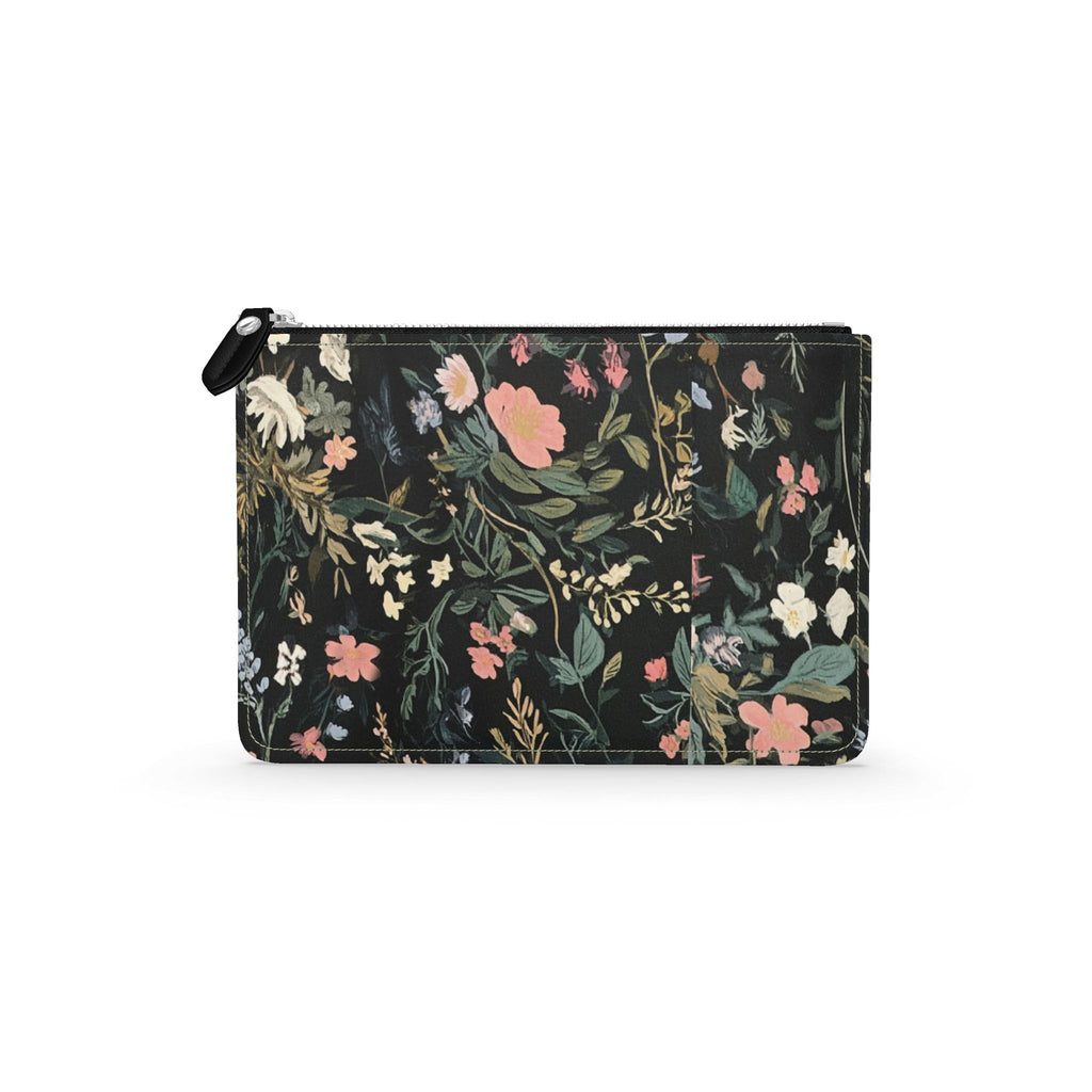 Midnight Garden Meadow Leather pouch