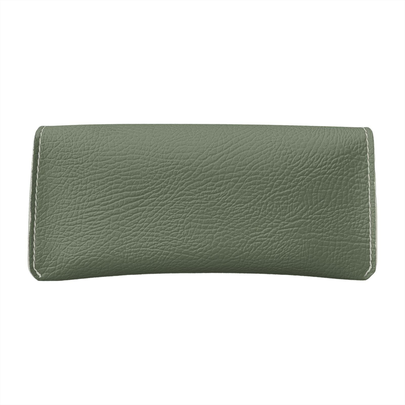Midnight Garden Leather Glasses Case in Juniper