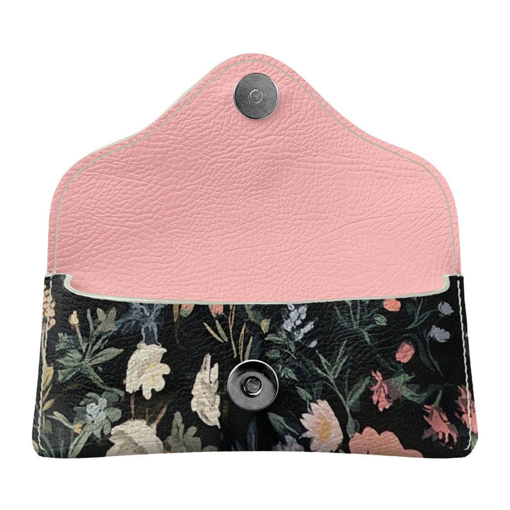 Midnight Garden Meadow Leather Glasses Case