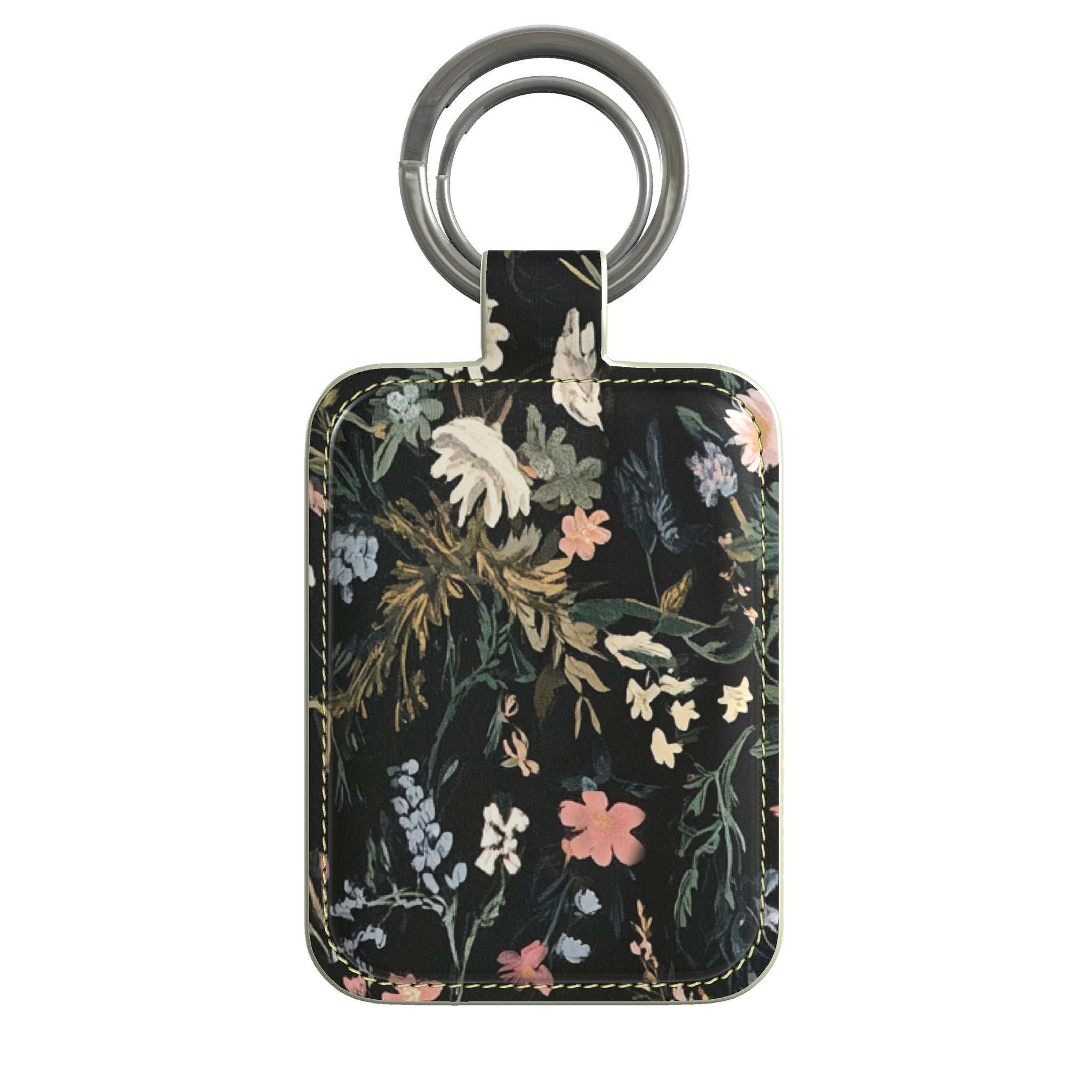Midnight Garden Meadow Leather Keyring