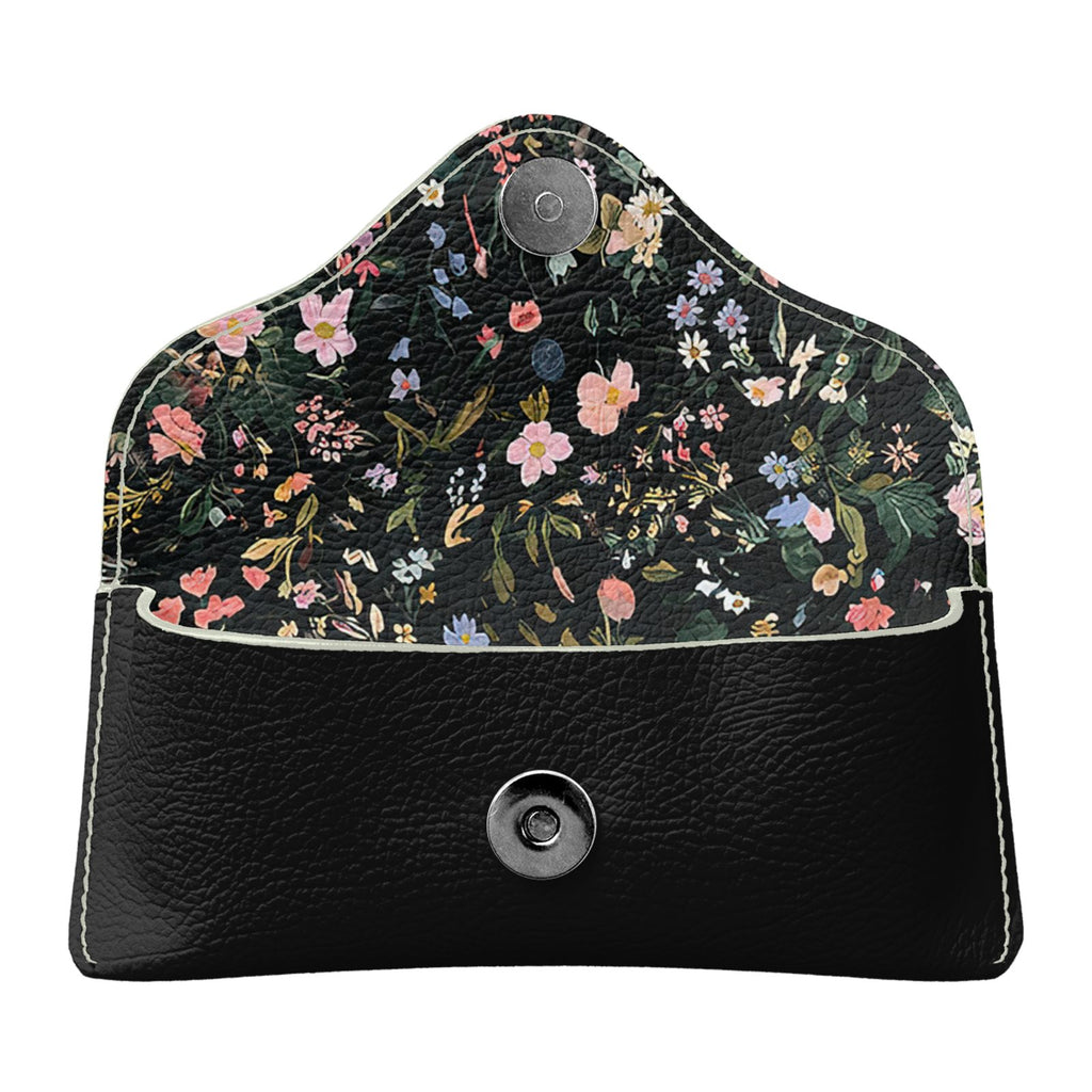 Midnight Garden Leather Glasses Case in Midnight