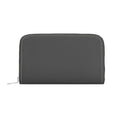 Large Leather Zip Wallet in Twilight