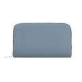 Large Leather Zip Wallet in Ocean