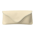 Solid Color Leather  Glasses Case in Buttercup