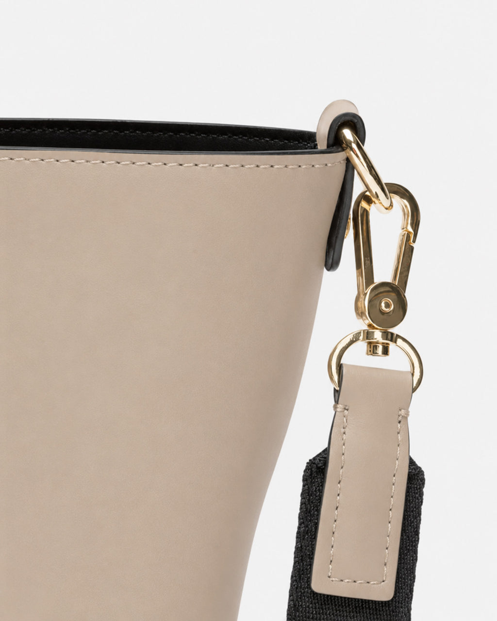Muse Arch Large Leather Bucket Tote