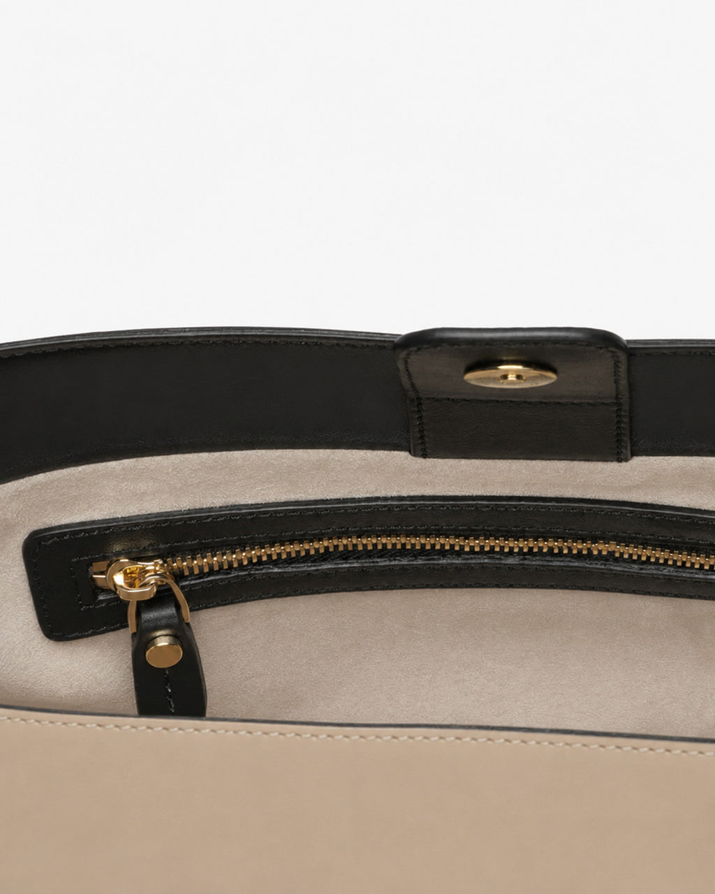 Muse Arch Large Leather Bucket Tote